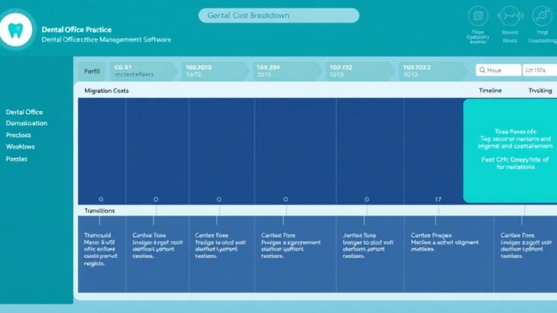 Dental practice management software switching cost migration timeline 2026