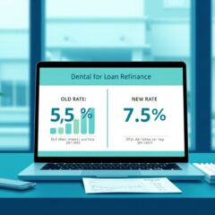 Dental practice loan refinance rate comparison and breakeven calculation 2026