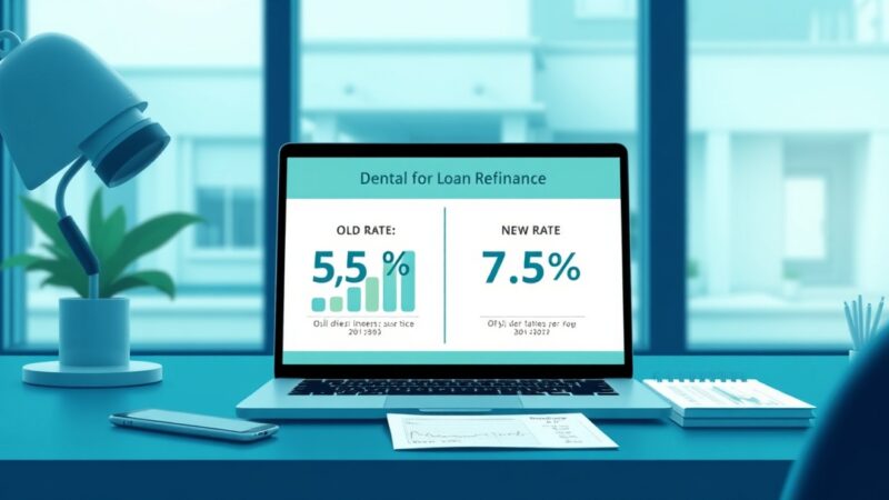 Dental practice loan refinance rate comparison and breakeven calculation 2026