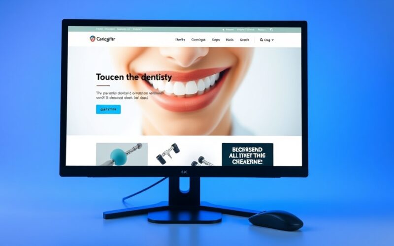 Dental Website Design And Optimization
