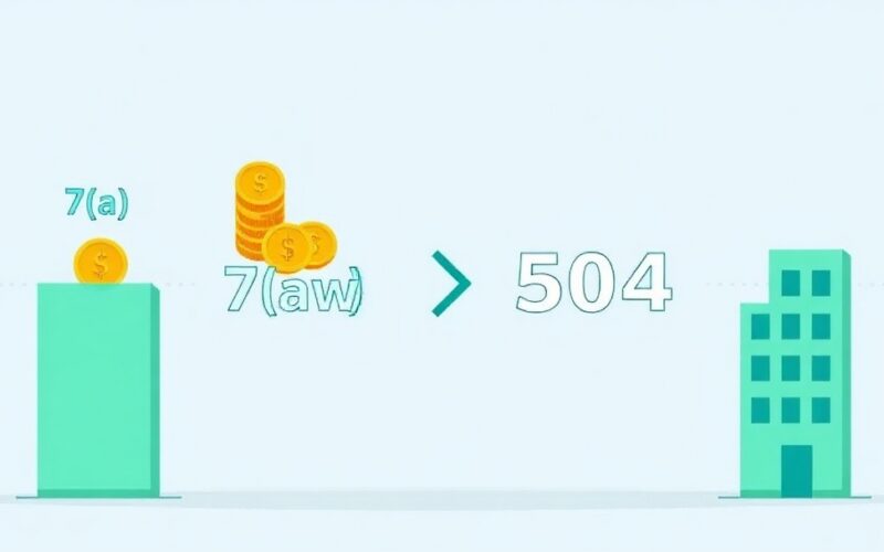 SBA 7(a) vs SBA 504 — Dental Practice Loan Comparison