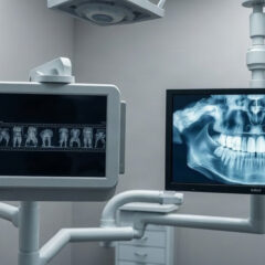 Comparison of film x-ray viewbox and digital intraoral sensor display in a dental operatory
